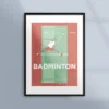 Badmintonposter