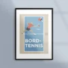 Bordtennisposter
