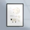 Poster om fåret och lammet