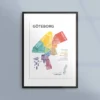 Poster med Göteborg