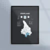 Poster med landskapet Värmland