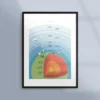 Poster om jordens inre och atmosfär